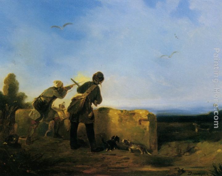 Alexandre-Gabriel Decamps Snipe Shooting